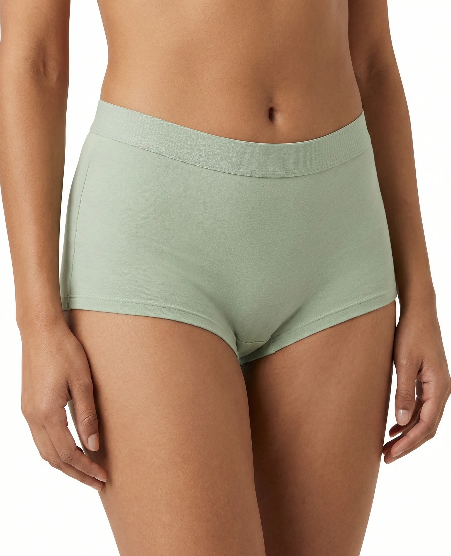 COTTON Logolu Pamuklu Boyshort Külot